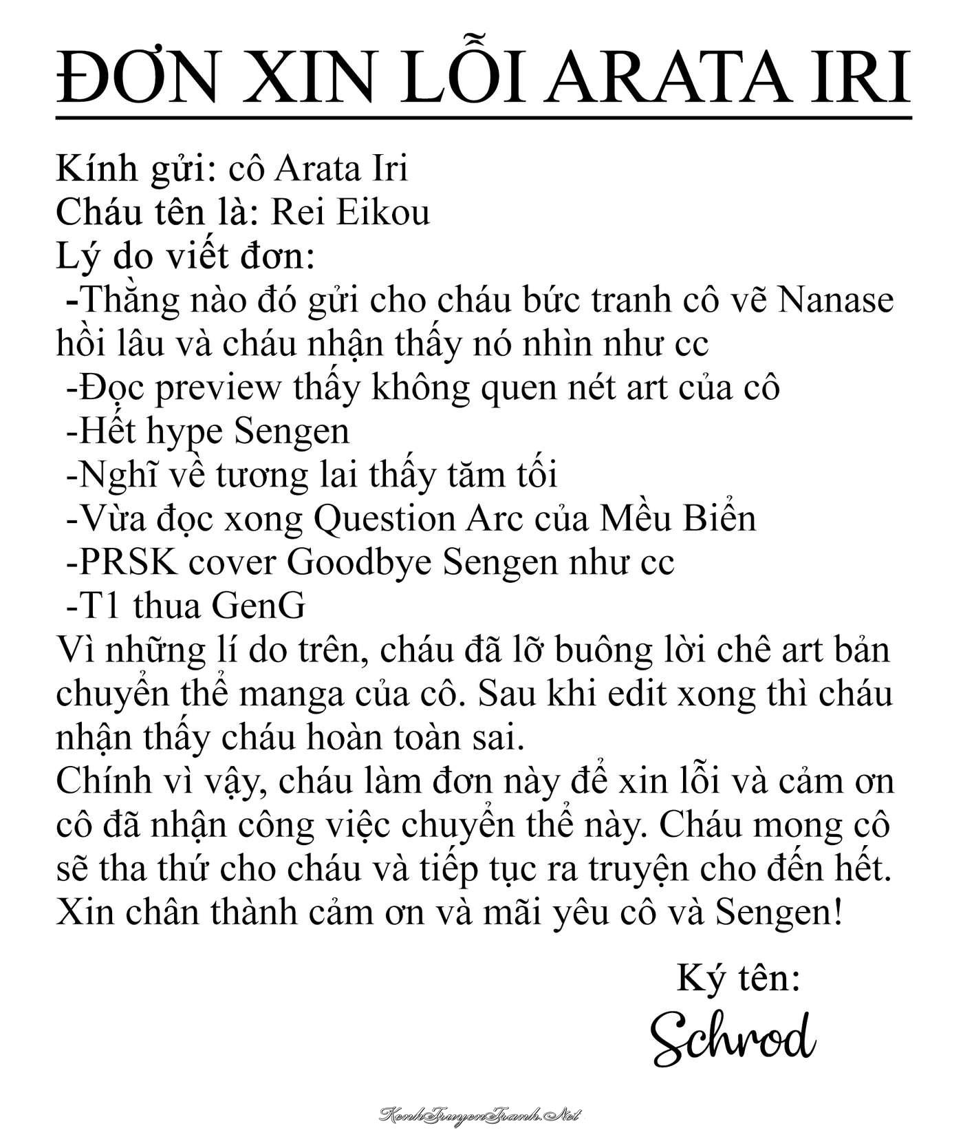 Truyện VI